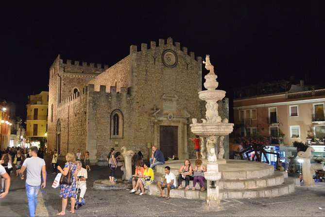 Private Taormina Sunset walking Tour with Aperitif - The aperitif terrace: spritz or Sicilian wine with light snacks