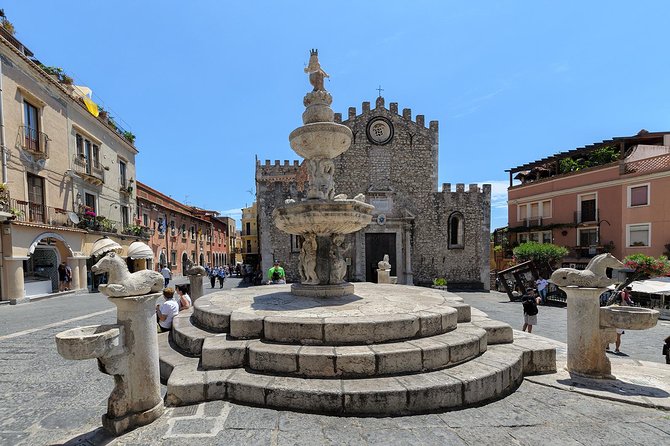 Private Taormina Walking Tour & Greek Theatre - From the Greek Theatre entrance to Piazza Duomo