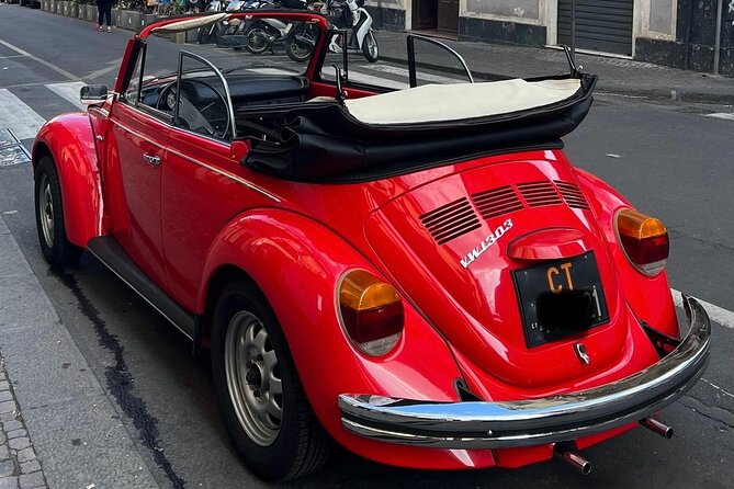 Private visit to Catania in Maggiolone Cabriolet - Castello Ursino and the museum choice: when admission is not included