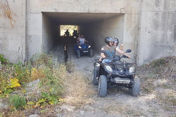 Quad excursion Hinterland Sciacca and Ribera - Underpasses, river fords, and coastal track: the terrain you should expect