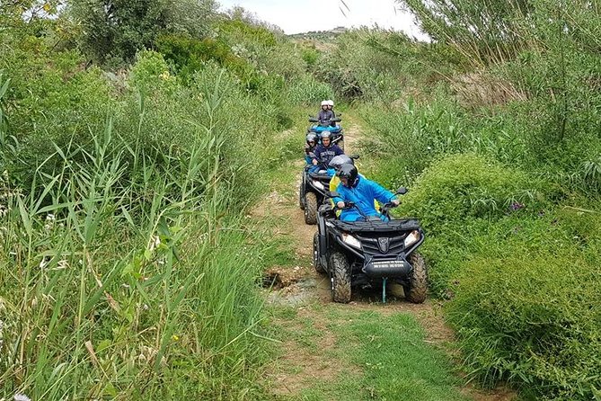 Quad Tour Excursion from the Castle to the Sea - Verdura Canyon trails: river fords and underpasses on vehicle-only paths