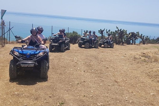 Quad Tour Excursion from the Castle to the Sea - Stop 2: Spiaggia di Piana Grande—wild coast first, then the sea keeps going