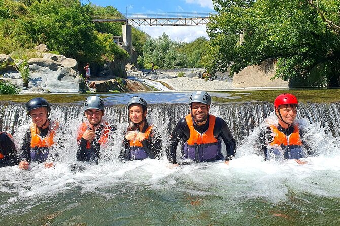River Jumping Alcantara Gurne - River Jumping Alcantara Gurne: what the jumps and slides are like