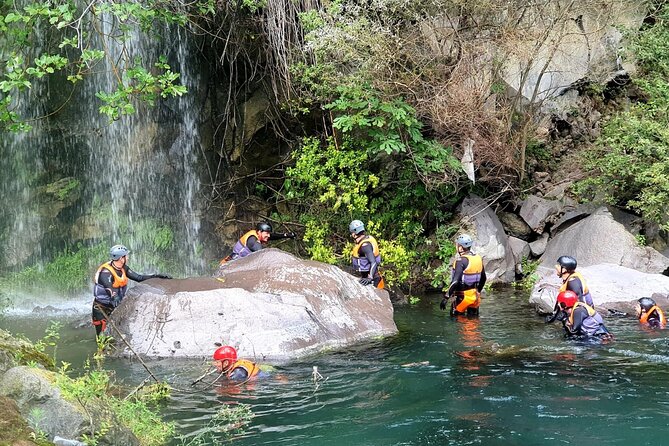 River Jumping Alcantara Gurne - Safety briefing, gear, and how Sicily Active runs it