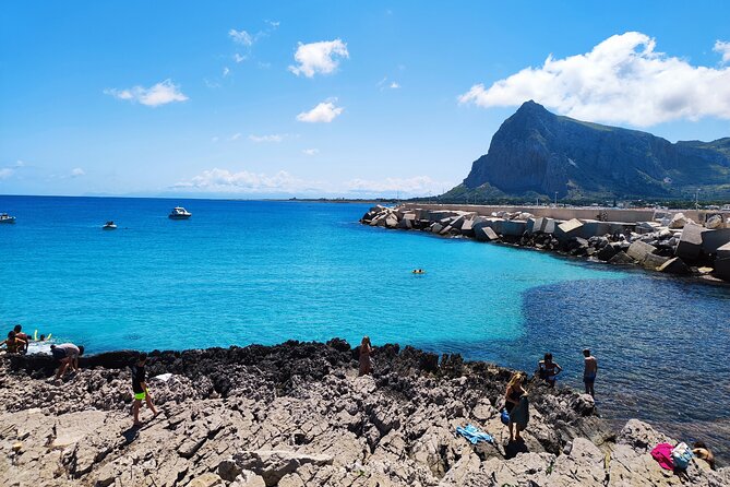 San Vito Lo Capo Beach Full Day Private Shore Trip From Palermo - Castellammare del Golfo: the quick photo break with gulf views