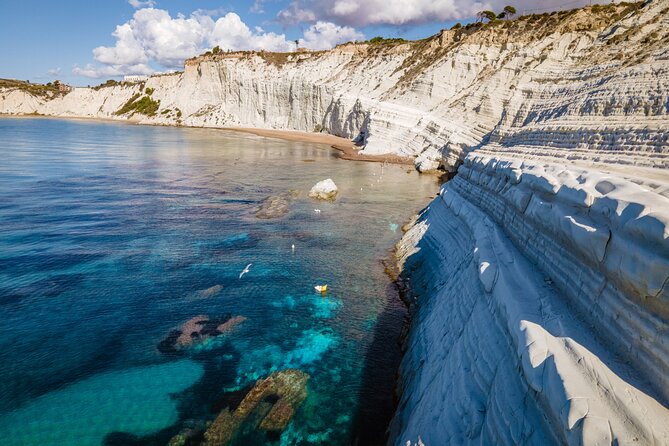 Scala dei Turchi in 3.5 hours, boat tour with stops for swimming - San Leone Departure: where Forte Mare starts your trip
