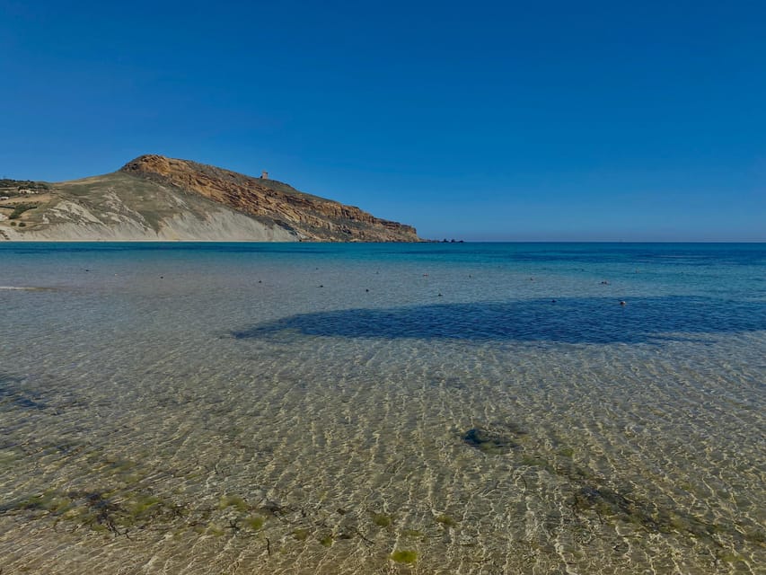 Scala dei Turchi: Tour of Beautiful Beaches with Aperitif - Scala dei Turchi coast, three beaches, one half-day plan