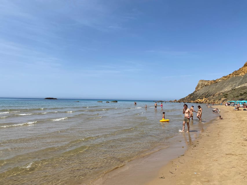 Scala dei Turchi: Tour of Beautiful Beaches with Aperitif - Beach stop 2: Lido Rossello when the wind decides the vibe