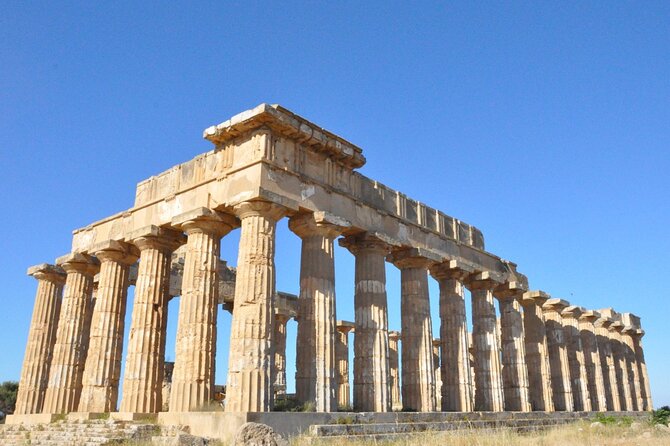 Sicily: Selinunte Park Entry Ticket & Sicily Digital Audio Guide - The Acropolis: where the temples sit high and the sea runs out into the horizon