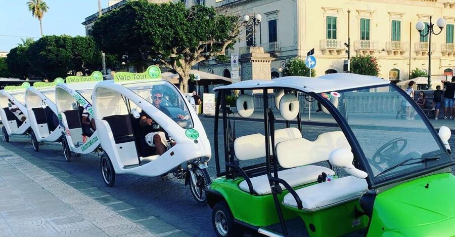 Siracuse: Guided Velobike Tour - Getting on board: pickup, private pace, and how the day moves