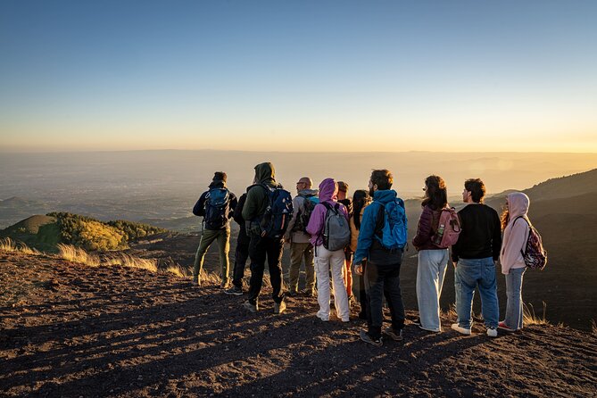 Stunning Etna Sunset Tour with Pickup and Drop-Off from Catania - Inside the Lava Tube: Helmets, Flashlights, and Cold, Rocky Steps