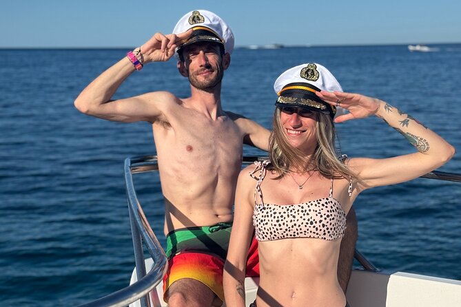 Sunset catamaran tour: Aperitif on the boat in Palermo - Palermo sunset on Sicily Blue Dream: what you’re really buying