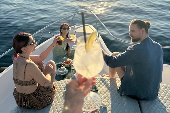 Sunset catamaran tour: Aperitif on the boat in Palermo - How the 3 hours feel: comfortable, not rushed, and paced for photos