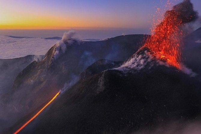 Sunset Trekking on Mount Etna - Stop 1 on Etna: extinct craters at about 2,000 meters (and what “soft” really means)