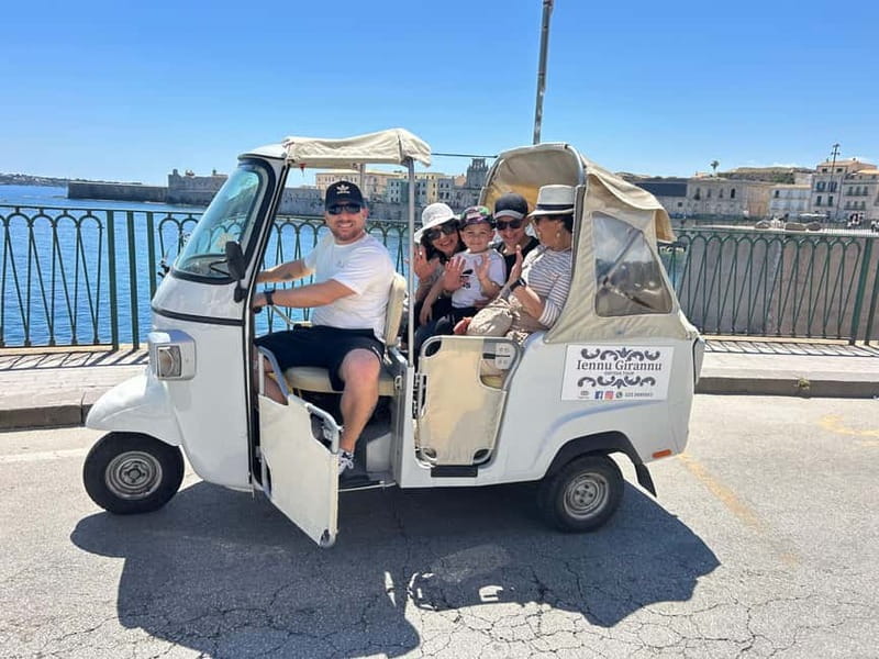 Syracuse and Ortigia tour by Ape Calessino - 1-hour Ortigia route: Duomo, Aretusa, Maniace, Apollo, and the Jewish Quarter