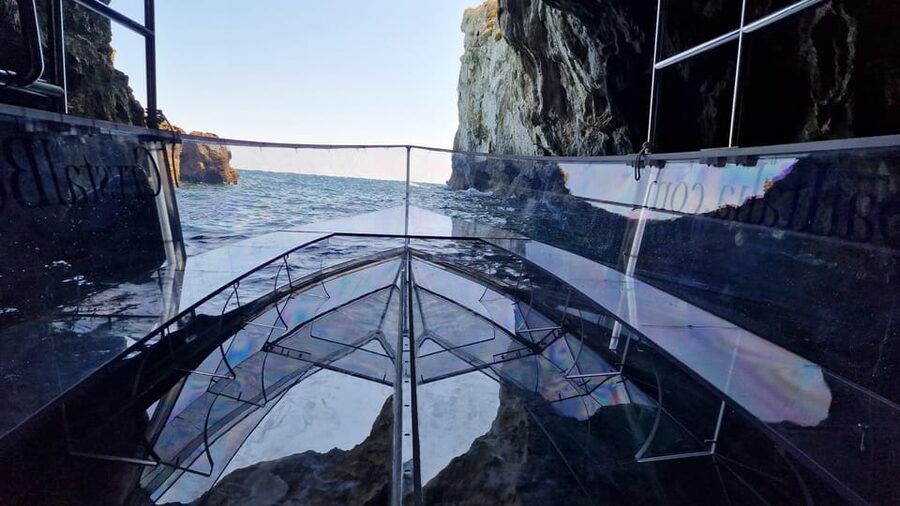 Syracuse: Coast and Sea Caves Full Transparent Boat Tour - Price and value at $47: what you should compare it to