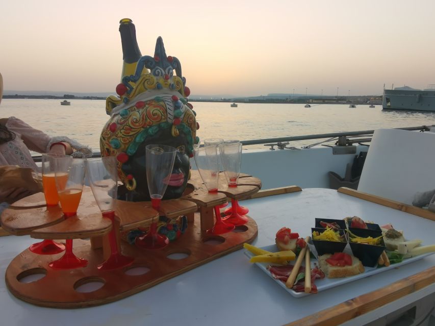 Syracuse: Ortigia Sunset Cruise with Aperitif - The Cave Circuit: Capuchin Coves to Grotta del Corallo