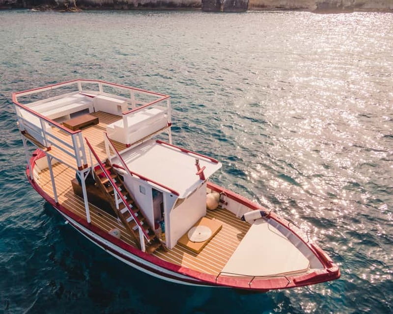 Syracuse: Sunset cruise including aperitif and swim stop - Meeting up with Dolci Escursioni and your exact boat setup