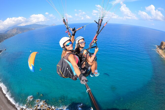 Tandem Paragliding Flight in Taormina - Safety, Gear, and the GoPro MicroSD You Get After Landing