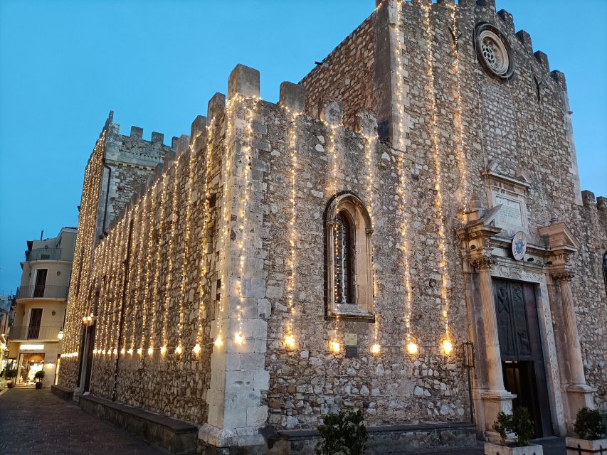 Taormina and Castelmola: Private tour - Sicilian tasting: cannoli, arancini, and granite (plus refreshment time)