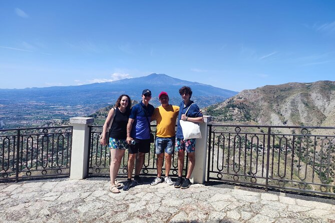 Taormina and Castelmola Private Tour From Messina - Castelmola: a Norman fortress viewpoint with Mount Etna in frame