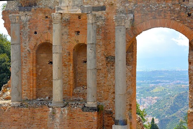 Taormina and Etna Full Day Tour from Giardini Naxos cruise port - The Arab-Norman Castle Stop: fortress on Monte Tauro