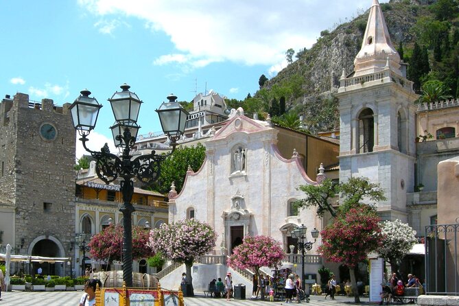 Taormina and Etna Full Day Tour from Giardini Naxos cruise port - Ancient Theatre of Taormina: the best-preserved star