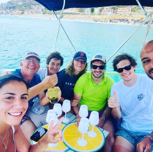 Taormina and Giardini Naxos 3/5/7 hours by PRIVATE BOAT - Time to get in the water: swimming and snorkeling that fits real life