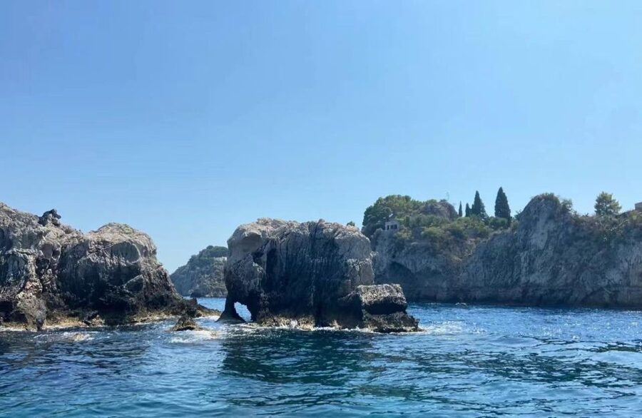 Taormina Coast : Classic Tour with aperitif - Isola Bella Marine Park stop: 30 minutes for swimming, snorkeling, and photos