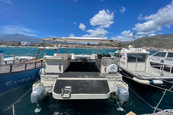 Taormina Dolfin 2-hour boat tour - Prosecco, Fruit, and Value for $54.13
