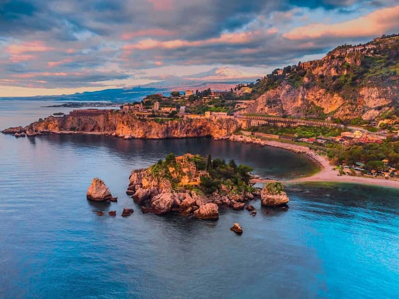 Taormina: Dolphin Tour and Sunset Aperitif Boat Tour - Sunset aperitif on board: what you eat and drink