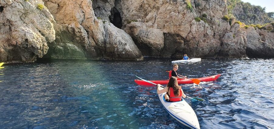 Taormina: Kayak Coastal Tour to Isola Bella and Blue Grotto - Fico Rock: The Scenic Payoff After the Paddling Work
