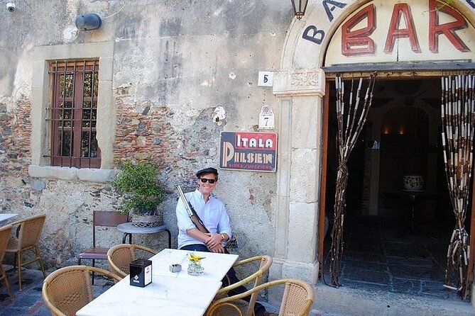 Taormina: Private/Guided Godfather with Granita at Bar Vitelli - Bar Vitelli in Savoca: the granita stop with real scene context