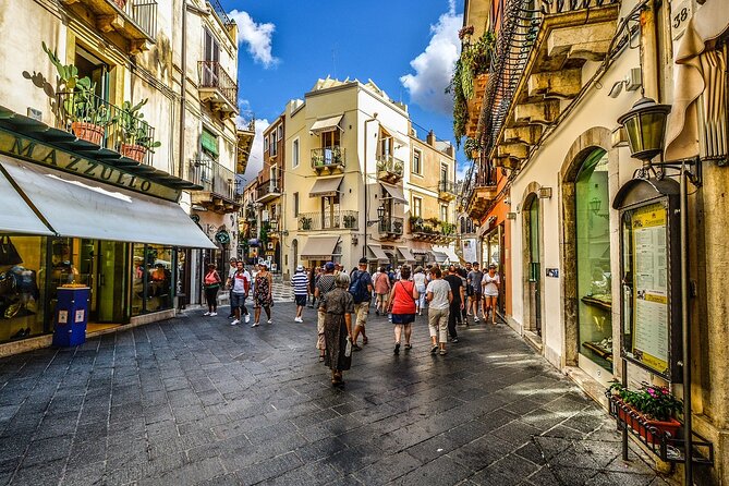 Taormina Private Walking Tour: Explore Top Sights & Hidden Gems - Ancient Theatre of Taormina: Greek Stone Still Performing