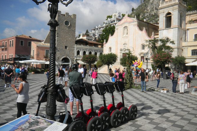 Taormina Shore Excursion: City Segway Tour - Borgo Medievale, Piazza del Duomo fountain, and San Domenico’s monastery past
