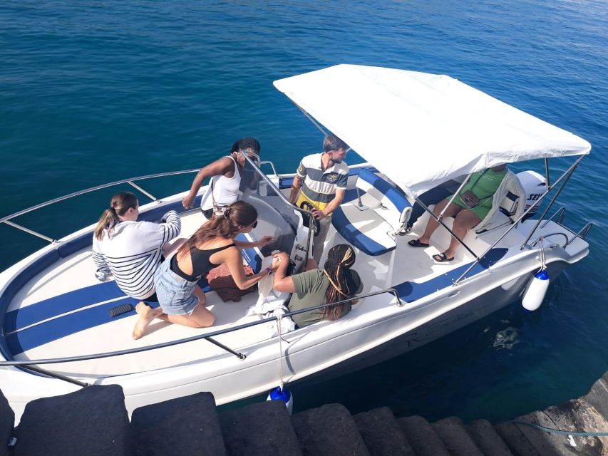 Taormina Sunset tour in search of dolphins with aperitif - Taormina coast time: bays, caves, and a quick photo-stop break