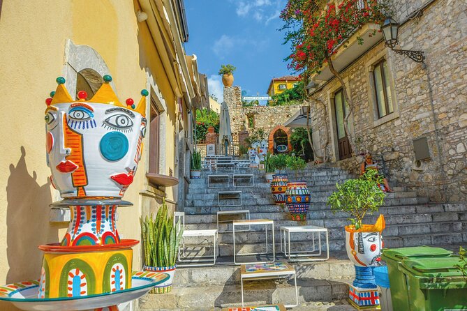 Taormina Walking Tour with Audio and Written Guide by a Local - Odeon, Corvaja Palace, and the Greek Theatre finish line