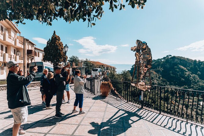 The Godfather and Taormina Tour from Messina - Savoca’s Godfather sites: Bar Vitelli and the film-town feeling