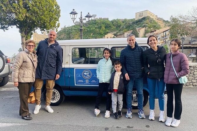 THE PADRINO TOUR - Savoca and Forza d'Agrò aboard the Vintage 80's Minibus - Savoca: the street maze, the Ape Calessino ride, and an aperitif with views