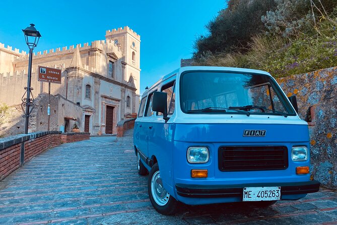 THE PADRINO TOUR - Savoca and Forza d'Agrò aboard the Vintage 80's Minibus - Forza d’Agro: a medieval summit with sea views above the Ionian