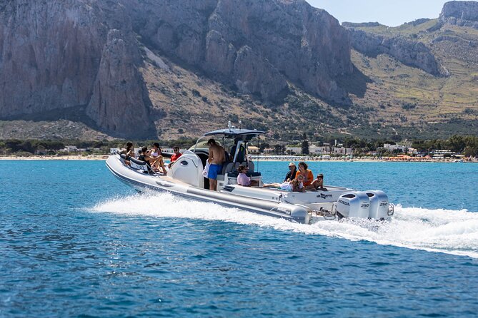 The White Lotus Private Boat Tour Taormina and Giardini Naoxos - Giardini Naxos snorkeling stop: easy water time