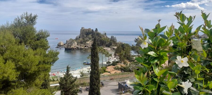 Tour da Messina a Taormina, Castelmola, Isola Bella - Castelmola: The Sea-View Pause With Castle and Medieval Bits