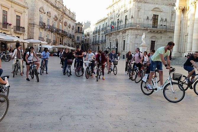 Tour in bike history Island Ortigia and archeological park Neapolis - Your ride: Atala, Lombardo, and Bianchi Ducati with practical add-ons