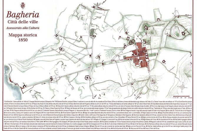 Tour of Villa Palagonia and Street Food itinerary in Bagheria - Price and value: why $72.25 feels fair for this mix