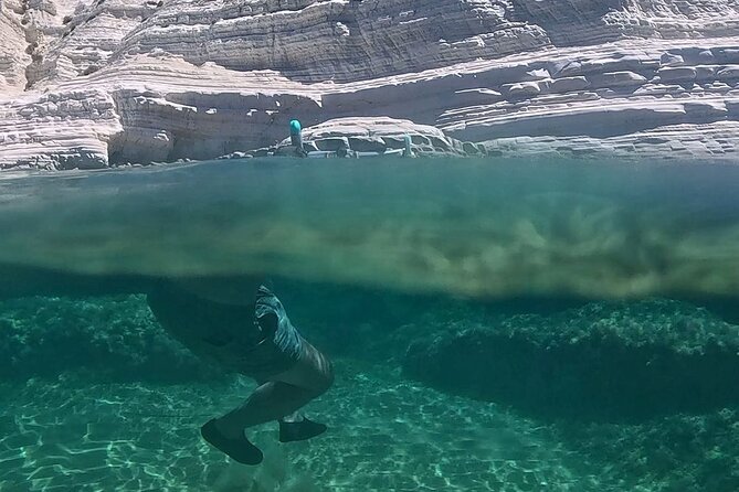 Turkish Staircase Kayak & Snorkel Tour – gear included - Meet at Ristorante Nodo Ammare in Lido Rossello