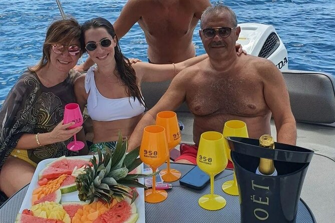 Visit of the bay of Taormina with private boat - Stop-by-stop: Giardini Naxos, Grotta Azzurra, and Mazzarò