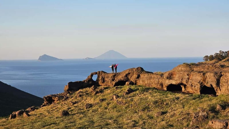Vulcano Island: Panoramic Walk - Meeting Point at Port of Vulcano (Bar Faraglione)