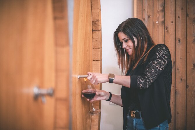 Wines and typical products in the lands of Frederick II - The Baglio-Style Cellar Tour: From Bottling to Aging Reds